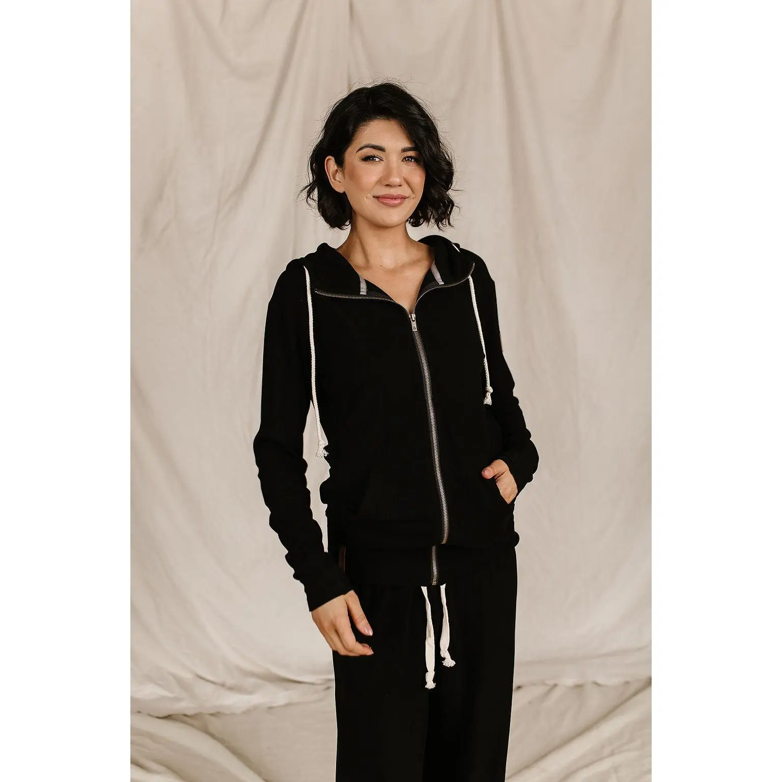 Ampersand Avenue Fullzip Sweatshirt Performance Fleece Poppy Seed