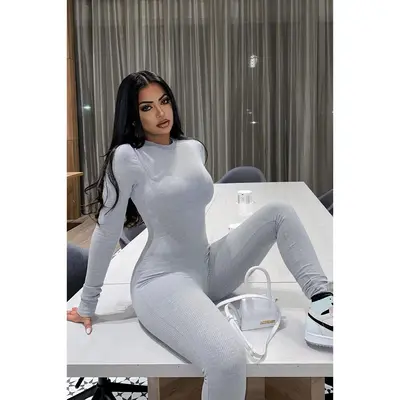 Grey Tight Outfits TikTok Shop