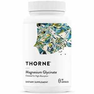 Magnesium Glycinate Chelated Magnesium Capsules Gluten Dairy and Soy Free Daily Mineral Supplement 90 Servings