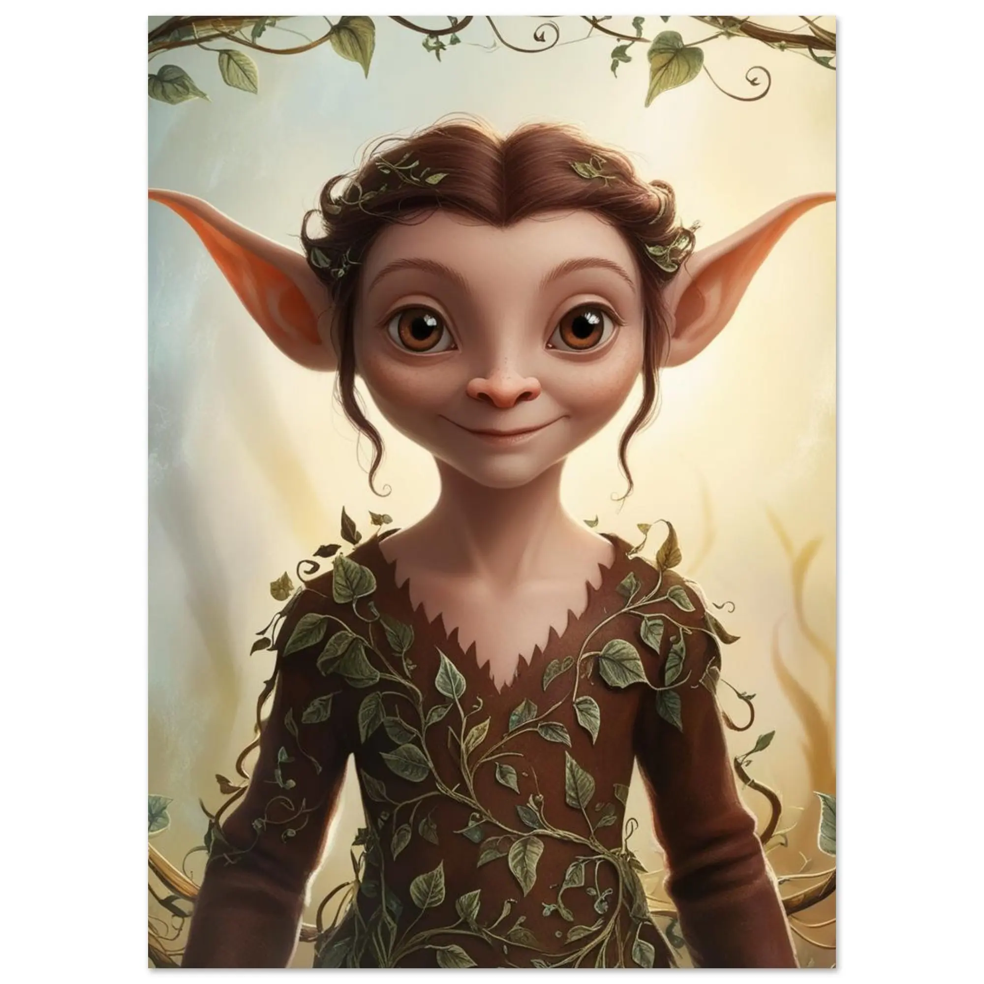 Enchanting Forest Elf Poster 🌲✨ – Perfect Wall Art for Every Space!