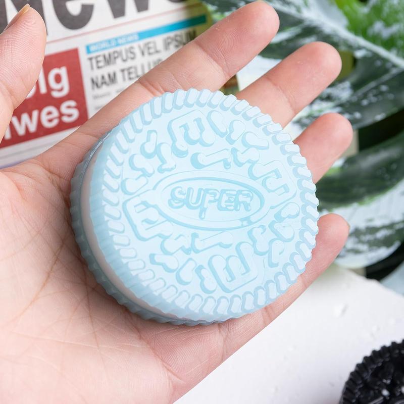 Squeeze Toy for Stress Relief, 1 Count Cookies Shaped Stress Relief Toy, Ultra-soft Decompression Venting Toy, Funny Toy for Adults , Stress Relief Squishy Sensory Stress and Anxiety Relaxing Ultra-Soft Cookies for Birthday Gifts Party