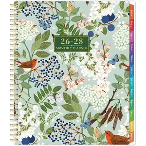 2026-2028 Monthly Planner/Calendar - 3 Year Monthly Planner 2026-2028, January 2026 - December 2028, 9" x 11", 3 Year Calendar 2026-2027-2028 with Colorful Tabs, Notes Pages, Inner Pocket