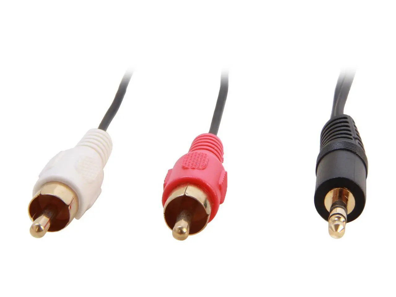 StarTech.com MU3MMRCA 3 ft. Stereo Audio Cable - 3.5mm Male to 2x RCA Male Male to Male StarTech.com MU3MMRCA 3 ft. Stereo Audio Cable - 3.5mm Male to 2x RCA Male Male to Male