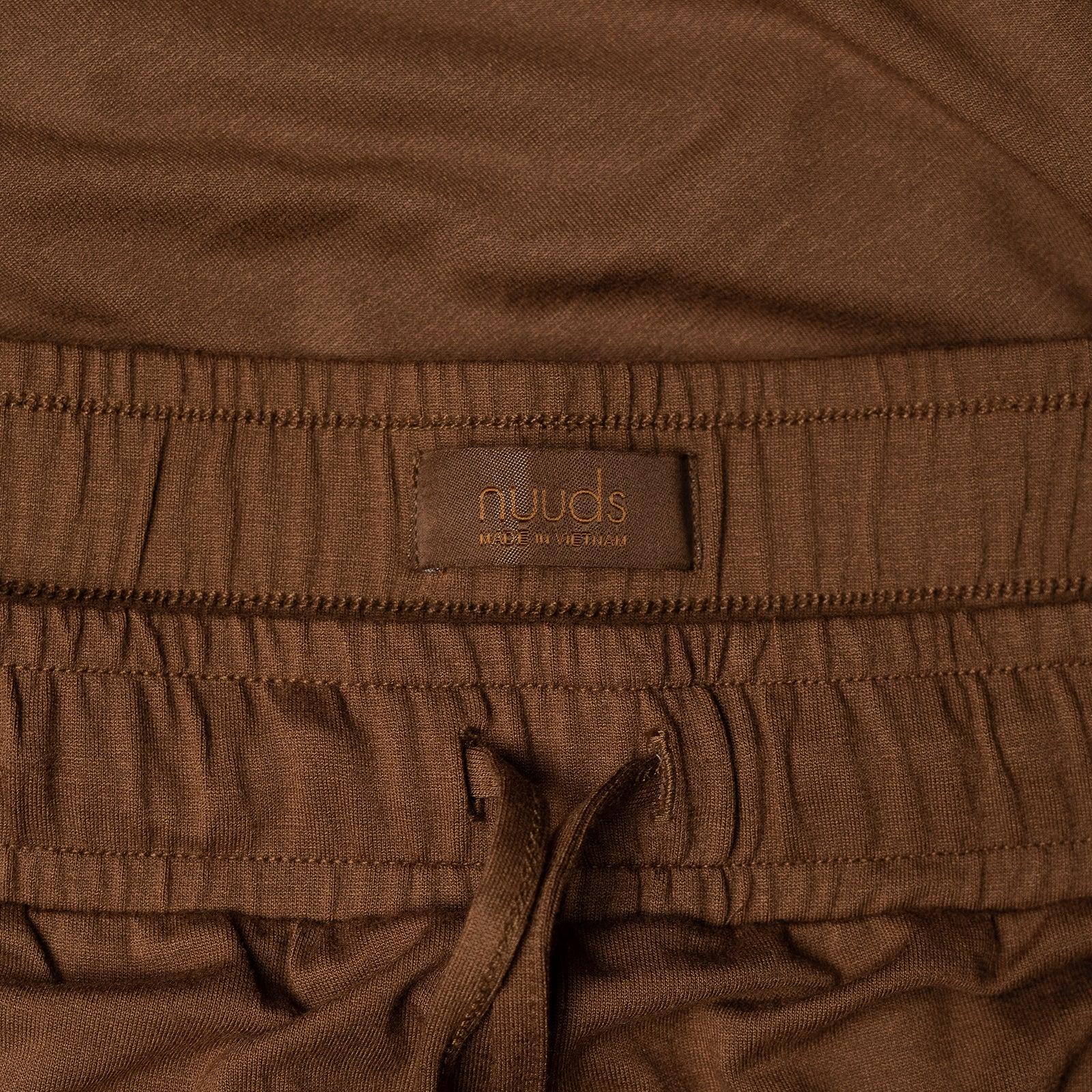 nuuds Pajama Short Set | Boxy Tee & High-Waist Drawstring Shorts