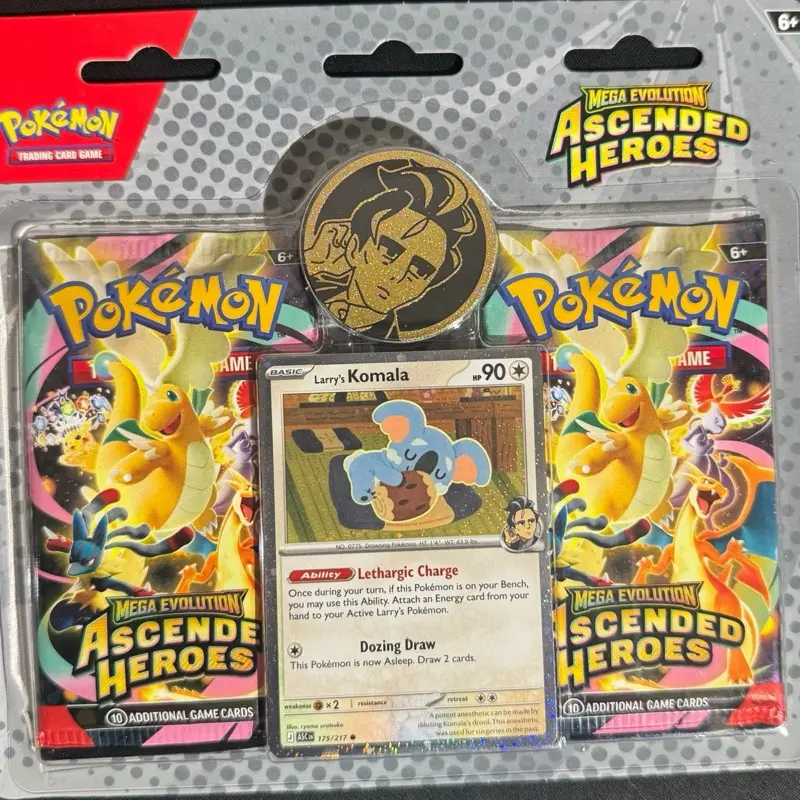 Pokemon mega evolution ascended heroes blister pack