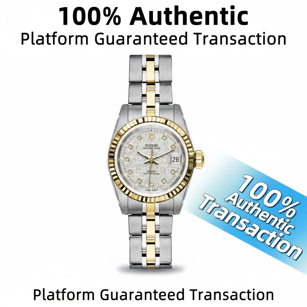 Tudor Princess Series M92413-0010 Women’s Automatic Stainless Steel Watch Silver Dial 25mm FS T027657/WHT027657