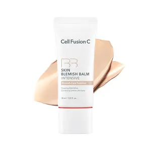 Cell Fusion C Skin Blemish Balm Flawless Hydrating Clean Cosmetic Tinted Moisturizing Lightweight BB Cream Correcting Redness and Blemish Skin Tint Care Foundation Makeup