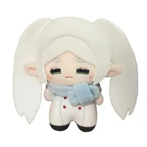 Anime Elf figure Frieren Plush Cotton Stuffed toy Kawaii Frieren Figure Kawaii Anime plushies Plush Pendant Decoration doll Gift