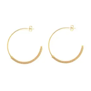 Gold Filled Wire Wrapped Hoop Earrings | Women’s Jewelry | Elegant Earrings
