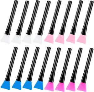 Magic Brushes  16 Pcs Silicone Reusable Silicone Epoxy Resin Applicator Sticks  DIY Painting Mixing & Spreading to Glitter