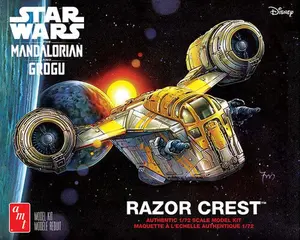 AMT Star Wars: The Mandalorian & Grogu Razor Crest 1/72 Scale Scale Model Kit  [COLLECTIBLES]