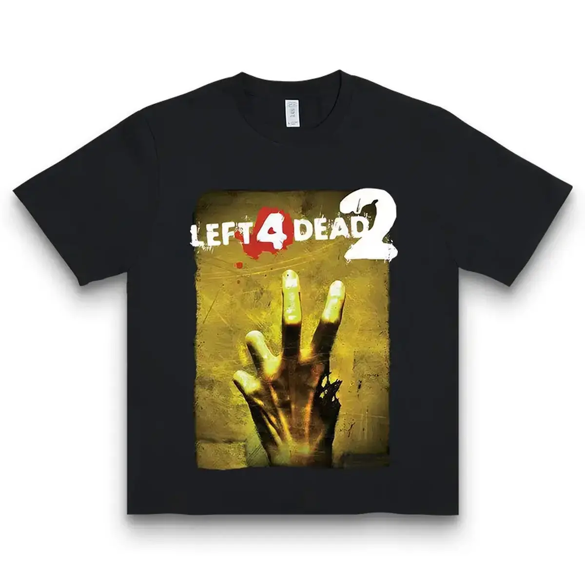 Aesthetic Casual Summer Wea [100% Cotton] Left 4 Dead 2 T Shirt Vintage Grunge Graphic Opium Tapout Amity Affliction, Unisex T-Shirt,  Gift For Men Women T-Shirt For Men And WomenSoft Breathable Fabric,cnashirt,shirts,coucou,fem,basic,trend,perfect,com