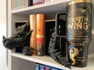Fourth Wing 40oz Laser Engraved Tumbler