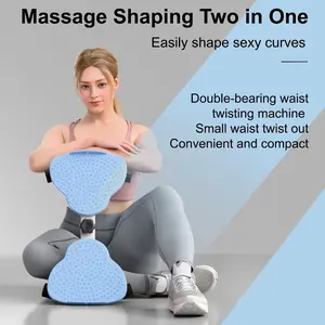 Exercise twist board waist twister, waist trainer, avallable in two colors, very suitable for home gyms, indoor and outdoor use as fitnessequipment, an ideal choice for abdominal muscle exercise and core stability enhancement, Home Workout Equipment