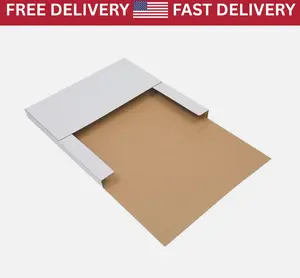 25 Premium LP Record Album Book Box Catalog Mailers Boxes Variable Depth