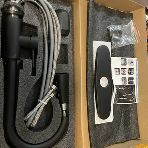 Kitchen Faucet with Pull Down Sprayer, Single Level Stainless Steel Kitchen Sink Faucets, Single Handle High Arc Pull Out Kitchen Faucet