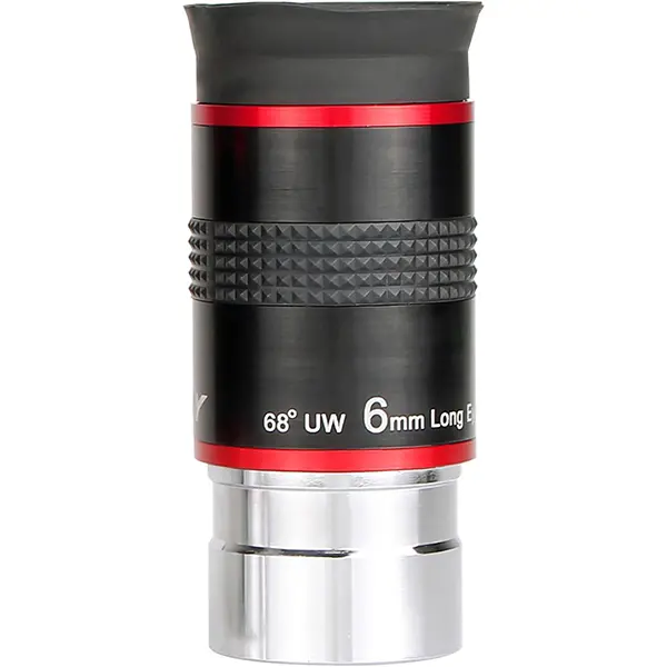 SVBONY Telescope Eyepiece, 68 Degree Ultra Wide Angle Eyepiece 6mm, High Definition Fully Coated Telescope Accessories for Planetary Observation
