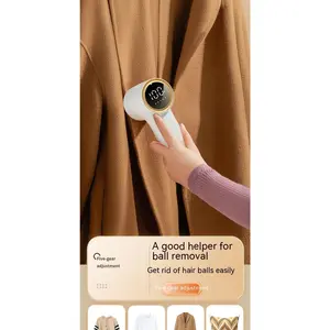 Digital Display Fur Ball Trimmer Household Rechargeable Sweater Coat Suction Ball Scraping lint remover