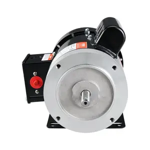 1HP Electric Motor 1725 rpm, AC 115V/230V, 56C Frame, Air Compressor Motor Single Phase, 5/8 Keyed Shaft, CW/CCW Rotation for Agricultural Machinery and General Equipment