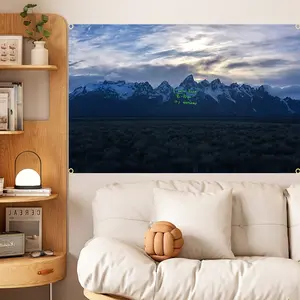 Ye Ghost Town Hip Hop Pop Art Funny Meme Flag Tapestry Wall Hanging Bedroom Modern Music Banner Vintage Blanket Tapestry Exterior Decoration Gift Aesthetics Room Decoration Poster, Christmas