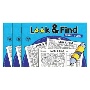 Interactive Seek-And-Find Coloring Book, 800+ Images, Ages 3+, Preschool Learning Tool, Ideal Christmas Gift for Daycare, Friday Deal