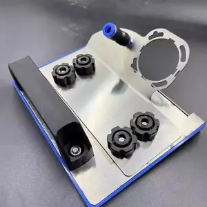 Angle grinder, tile chamfering tool, portable 45° woodworking chamfer for general use, new chamfer device with fixed stand