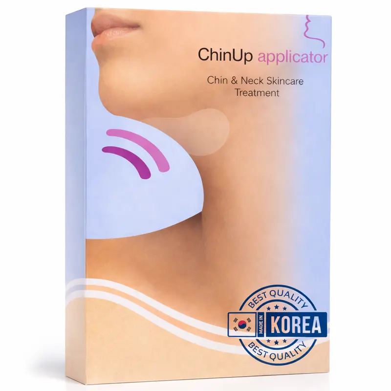 Lipofix Face Mask Applicator 5 Masks Depuffing Hydration Smoothing for Neck Jawline Under Chin Skin Contour. Cosmetic Contour Mask Moisturizer Sheet