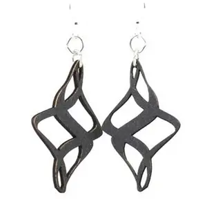 Ribbon Twirl Earrings #1510