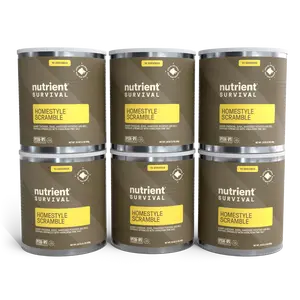 Nutrient Survival Homestyle Scramble 6 Cans Nutrient Survival Homestyle Scramble 6 Cans