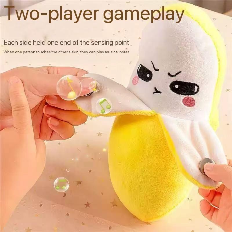 Plush Fruit Piano Toy, Nursery Fun Body Sensor Music Rhythm Doll, Asmr Sensory Stress Relief Game, Cartoon Story Music Companion, Birthday Gift