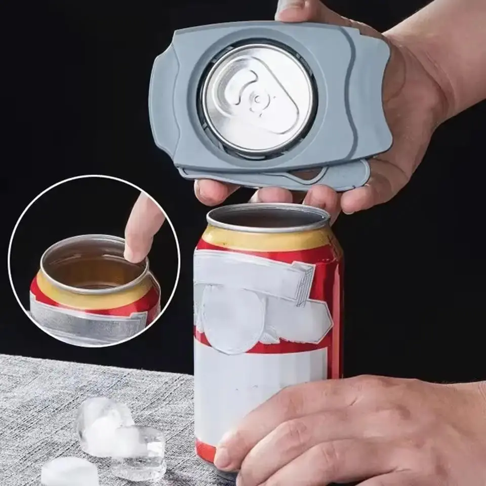 Multifunctional Can Opener Portable Beer Bottle Top Remover Manual Bar Tool Kitchen Gadgets for Party Camping