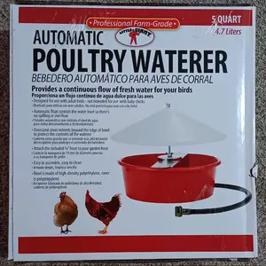 Little Giant Automatic Poultry Waterer with Cover