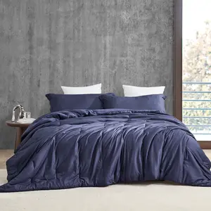 Bamboo Butter - Coma Inducer Oversized Cooling Comforter Set - Navy Eclipse