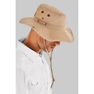 Charlie Cotton Bucket Hat | Light Beige