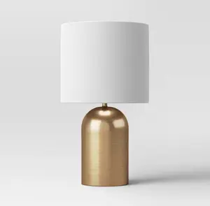 Dome Collection Accent Lamp Gold - Threshold: ETL Listed, No Assembly, Metal Body