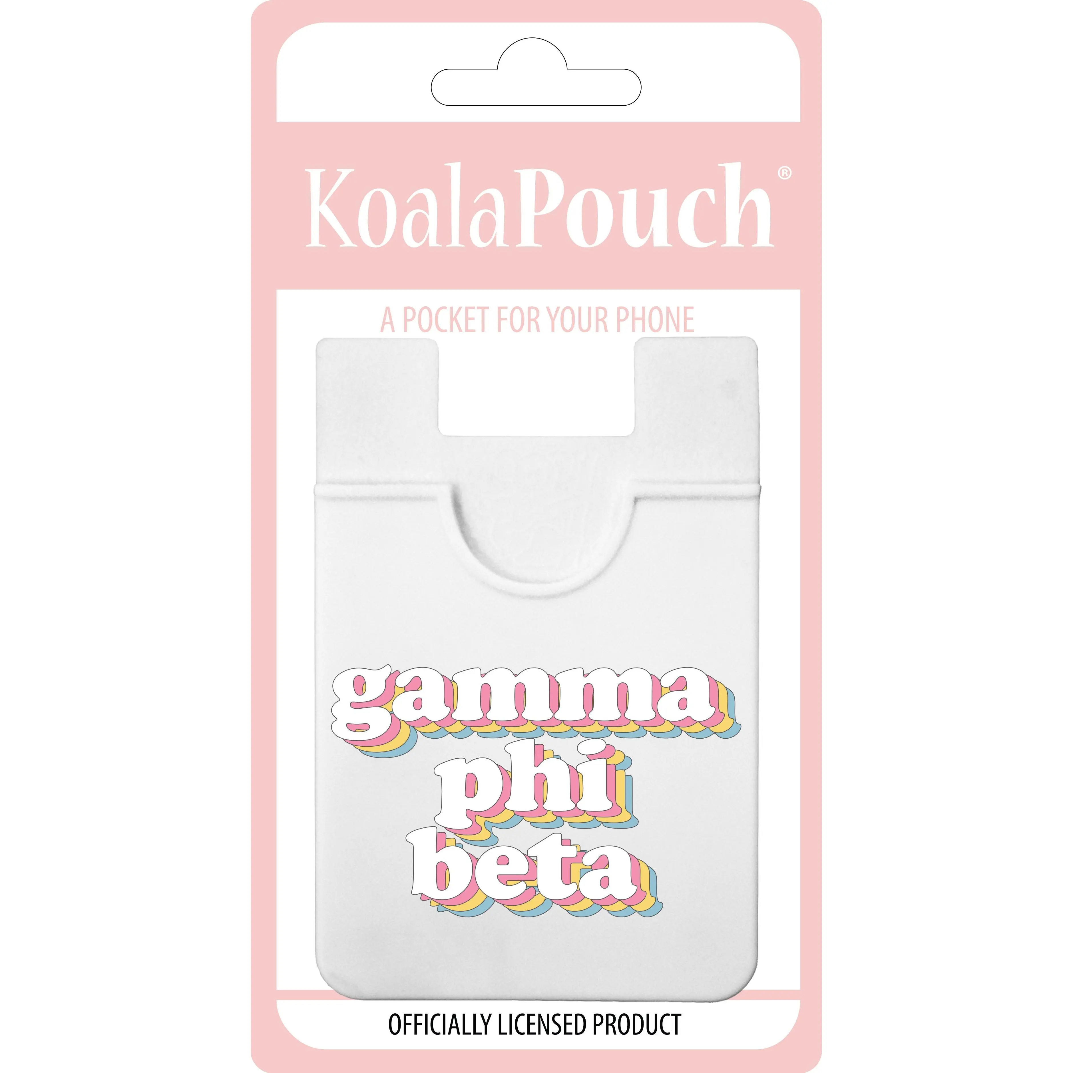 Gamma Phi Beta Retro Koala Pouch