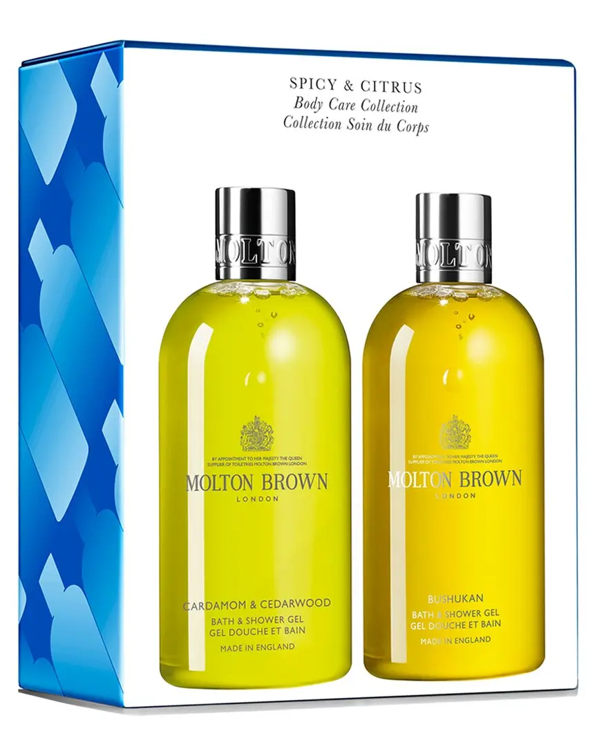 Molton Brown London Unisex 2 x 10oz Spicy & Citrus Body Care Collection