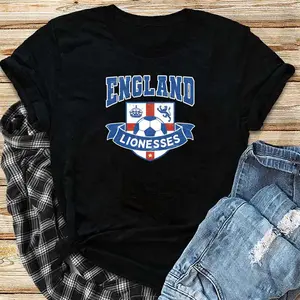 England Lionesses Football Badge (#04)  T-Shirt