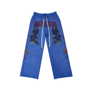 DUAA BLUE ZEN SWEATPANTS MEN