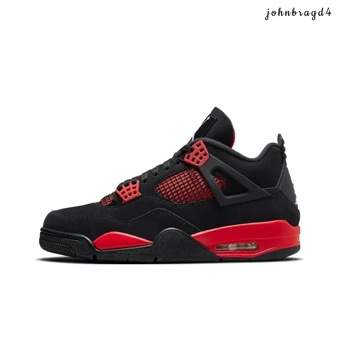 Replica crimson comfortable running shoes, fashionable classic sports shoes, outdoor basketball shoes