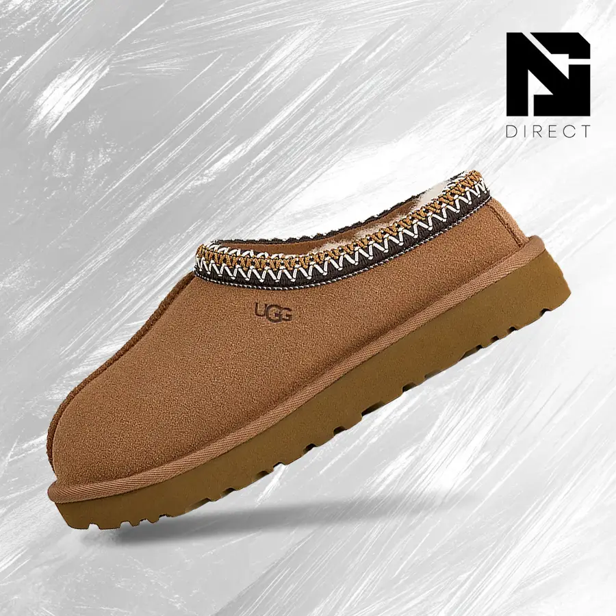 UGG Tasman II Slipper Chestnut (Women's)- Women's Cozy Indoor-Outdoor & Snow Day Wear Shoes With Cloud-Level Comfort, Low-Profile Casual Design For Autumn Winter-back to school–Snow Boots-1174470 CHE