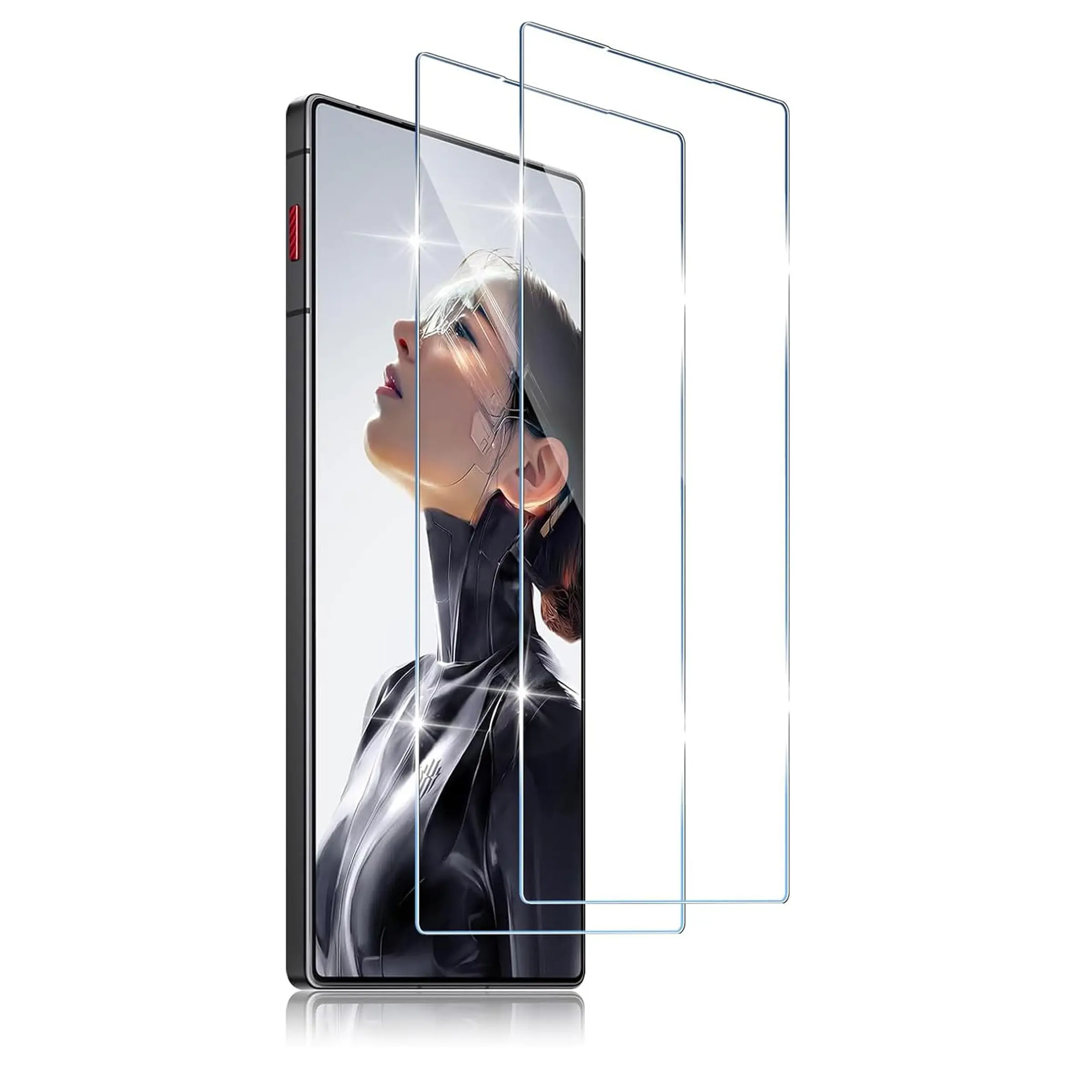 Nubia Redmagic 11 Pro/pro+/air 5g HD Transparent Tempered Glass Film, 2-Pack Screen Protector, Durable and High-Definition Design