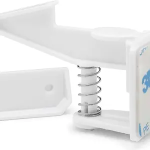 Cabinet Locks Child Safety 12 Pack | Baby Safety Cabinet Locks NO Drilling 3M Adhesive Baby Proof Drawer Lock Child proofing cabinets latches for Kids Latch for Drawers & Door Child Safety Locks