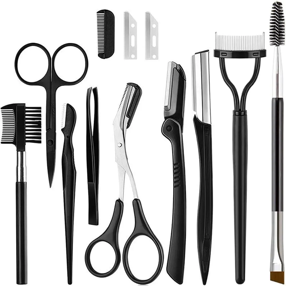 9-Piece Brow Grooming Kit — Everything You Need