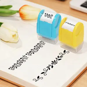 Vintage Pattern Roller Stamp, Vine Decoration, Diary Ornament, Creative Stationery, Essential Lazy Decorative Seal, Easy Border Frame, Artistic Flair, Floral Pattern