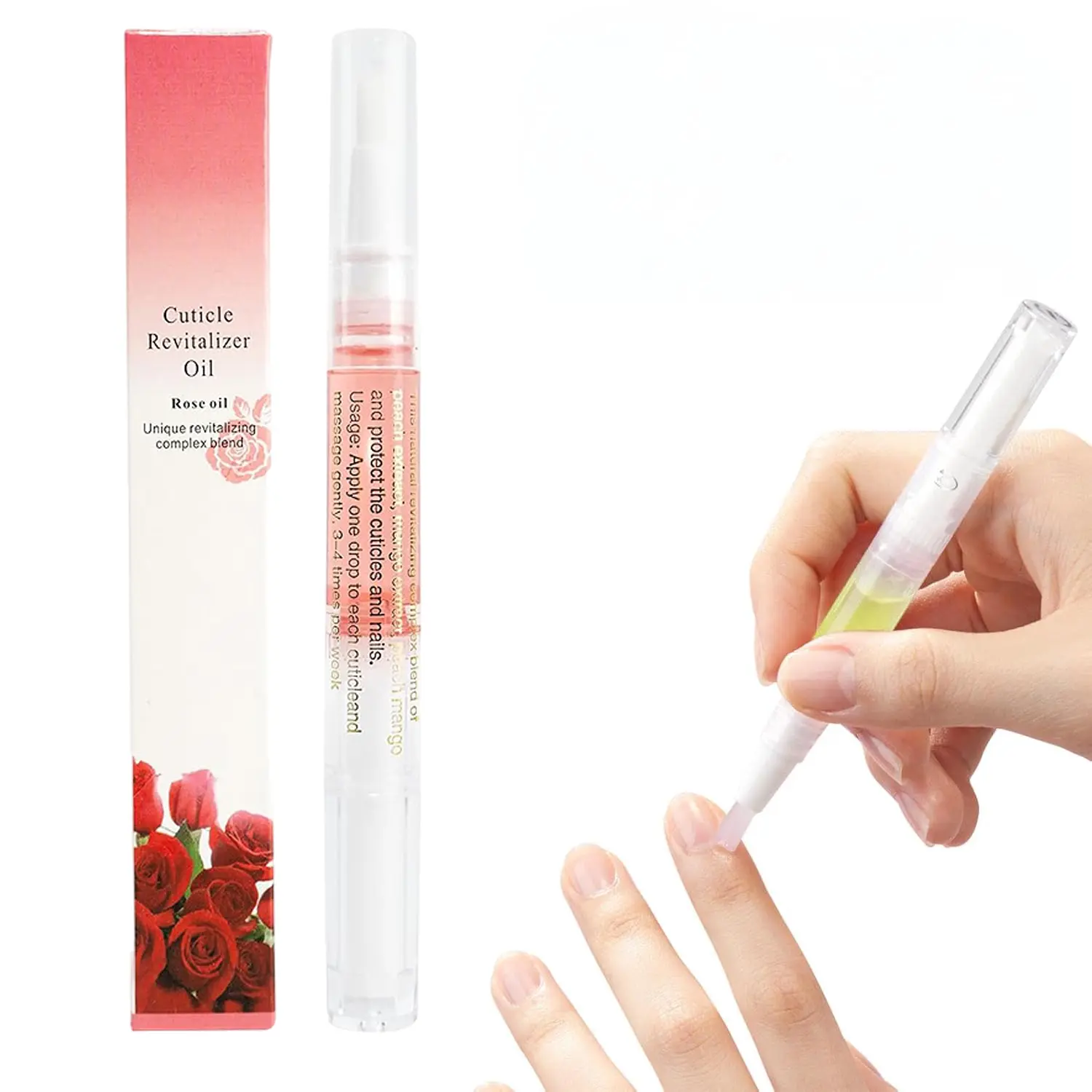Organic Nail Growth Oil for Growth, Strengthening, Brightening and Moisturizing - Nail Vitamin Essentials