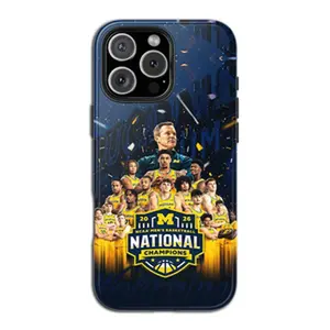 Michigan Champion 2026 Phone Case, Final Tour Case for Iphone 11-17