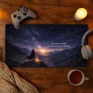 Throne Of Glass Desk Mat TOG Art Mousepad XXL Kingdom Of Ash Gamer Desk Decor Dark Academia Fantasy Art Booktok