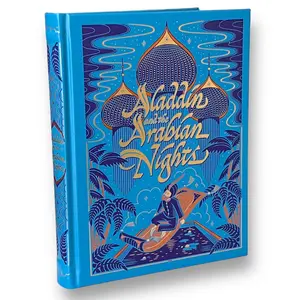 Aladdin and the Arabian Nights - Collectible Illustrated Leather Bound Hardcover