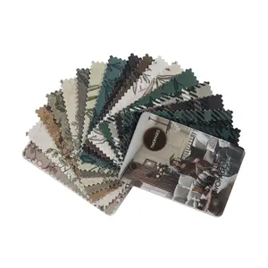 TWOPAGES Sara Le Print Linen Curtain Fabric Swatch Booklet 17 Patterns Available for Bedroom Living Room Home Textile Festive Gift for Home Decor Ideas 2026 Lunar New Year